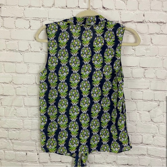 Banana republic pineapple tie top - Picture 5 of 5